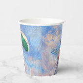 Claude Monet - Vrouw met een Parasol naar rechts Papieren Bekers (Links)