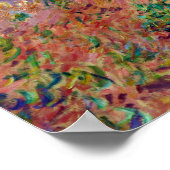 Claude Monet - Vrouw met een Parasol naar rechts Poster (Hoek)