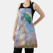 Claude Monet - Vrouw met een Parasol naar rechts Schort (Insitu)