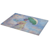 Claude Monet - Vrouw met een Parasol naar rechts Snijplank (Hoek)
