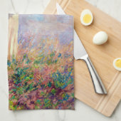 Claude Monet - Vrouw met een Parasol naar rechts Theedoek (Quarter Fold)