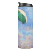 Claude Monet - Vrouw met een Parasol naar rechts Thermosbeker (Geroteerd rechts)