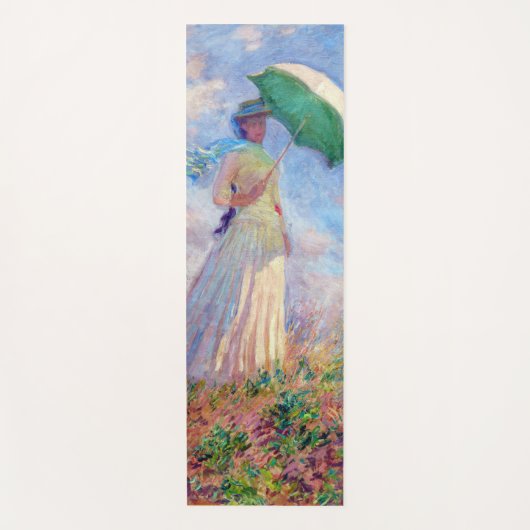 Claude Monet - Vrouw met een Parasol naar rechts Yogamat (Voorkant)