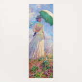 Claude Monet - Vrouw met een Parasol naar rechts Yogamat (Achterkant)