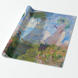 Claude Monet - Vrouw met een serie van Parasol Cadeaupapier