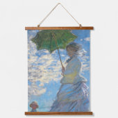 Claude Monet - Vrouw met een serie van Parasol Hangend Wandkleed (Voorkant 2)
