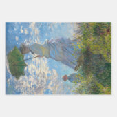 Claude Monet - Vrouw met een serie van Parasol Inpakpapier Vel (Voorkant)