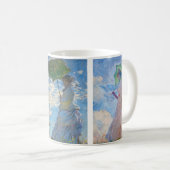 Claude Monet - Vrouw met een serie van Parasol Koffiemok (Voorkant rechts)