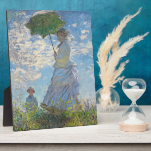 Claude Monet   Vrouw met parasol Fotoplaat