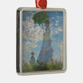Claude Monet | Vrouw met parasol Metalen Ornament (Rechts)