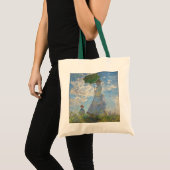 Claude Monet | Vrouw met parasol Tote Bag (Voorkant (product))