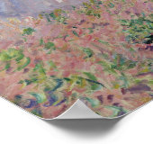 Claude Monet | Vrouw met recht gedraaide parasol Poster (Hoek)