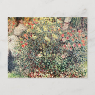 Claude Monet   Vrouwen in de bloemen, 1875 Briefkaart