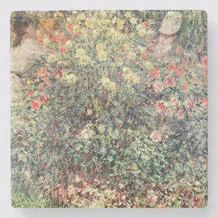 Claude Monet   Vrouwen in de bloemen, 1875 Stenen Onderzetter