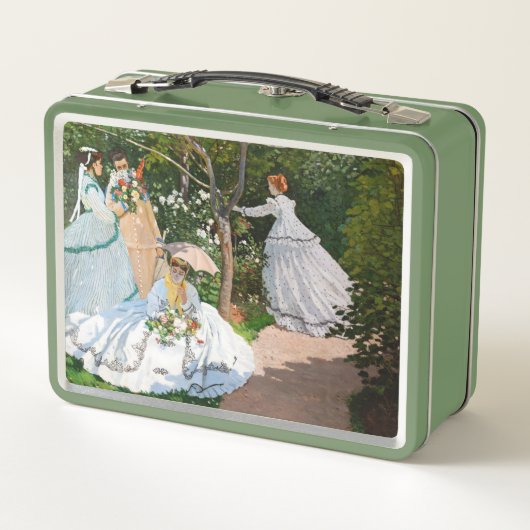 Claude Monet - Vrouwen in de tuin (Achterkant)