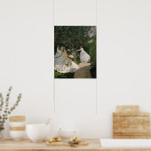 Claude Monet | Vrouwen in de tuin, 1866 Poster (Keuken)