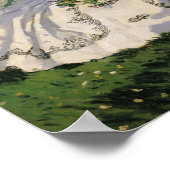 Claude Monet | Vrouwen in de tuin, 1866 Poster (Hoek)