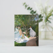 Claude Monet - Vrouwen in de tuin Briefkaart (Staand voorkant)
