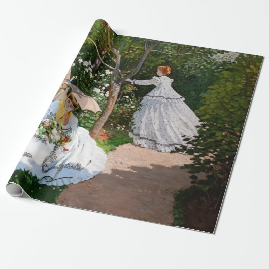 Claude Monet - Vrouwen in de tuin Cadeaupapier (Uitgerold)