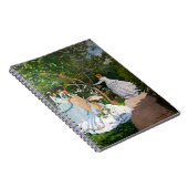 Claude Monet - Vrouwen in de tuin Notitieboek (Rechterzijde)