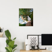 Claude Monet - Vrouwen in de tuin Poster (Thuiskantoor)