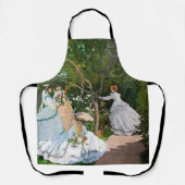 Claude Monet - Vrouwen in de tuin Schort (Voorkant)