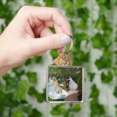 Claude Monet - Vrouwen in de tuin Sleutelhanger (Hand)