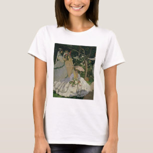 Claude Monet   Vrouwen in de tuin T-shirt