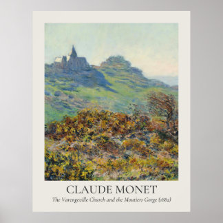 Claude Monet  Wall Art 11x14 ratio Poster