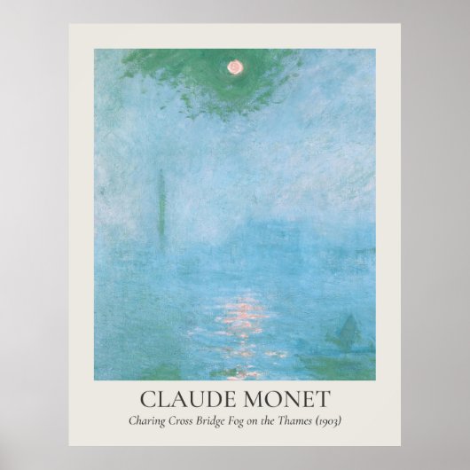 Claude Monet  Wall Art 11x14 ratio Poster (Voorkant)