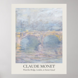Claude Monet  Wall Art 11x14 ratio Poster