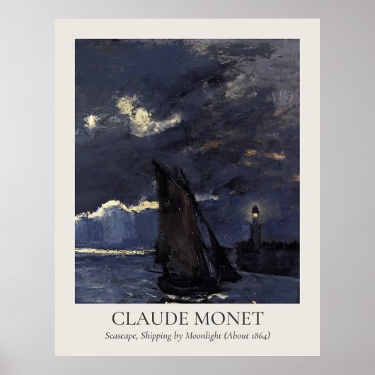 Claude Monet  Wall Art 11x14 ratio Poster (Voorkant)