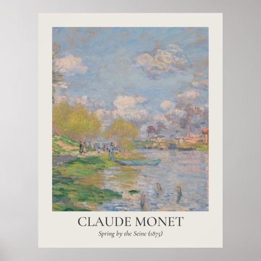 Claude Monet Wall Art 11x14 ratio Poster (Voorkant)
