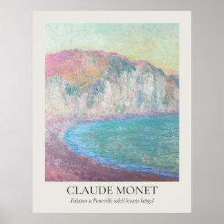 Claude Monet  Wall Art 11x14 ratio Poster