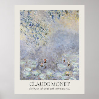 Claude Monet Wall Art 11x14 ratio Poster