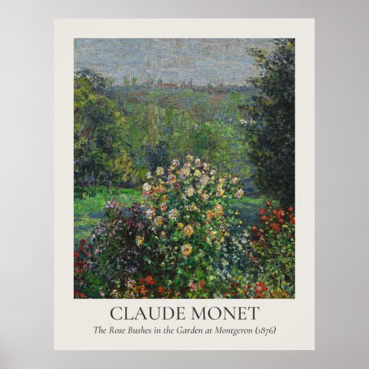 Claude Monet  Wall Art 11x14 ratio Poster (Voorkant)
