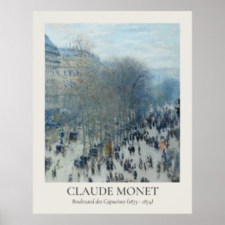 Claude Monet Wall Art 11x14 ratio Poster