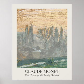 Claude Monet  Wall Art 11x14 ratio Poster