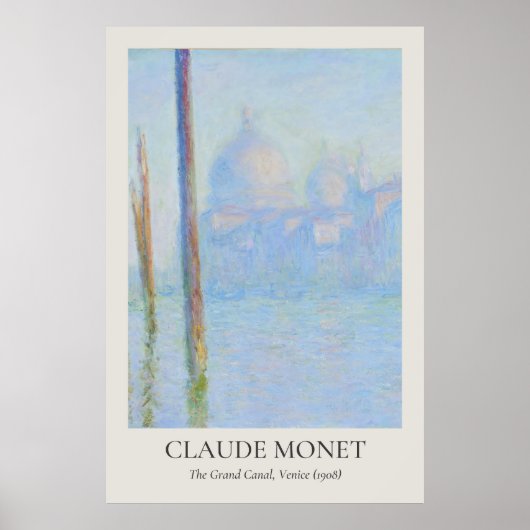 Claude Monet Wall Art 2x3 ratio Poster (Voorkant)