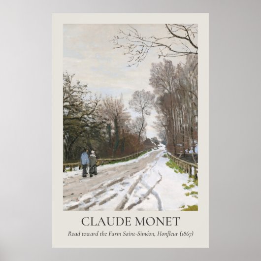 Claude Monet Wall Art 2x3 ratio Poster (Voorkant)
