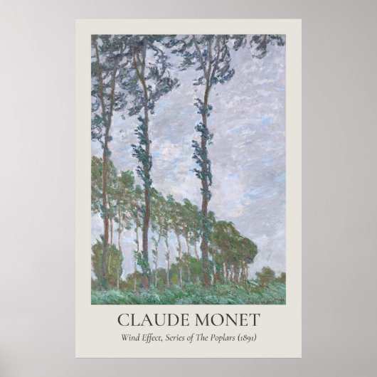 Claude Monet  Wall Art 2x3 ratio Poster (Voorkant)