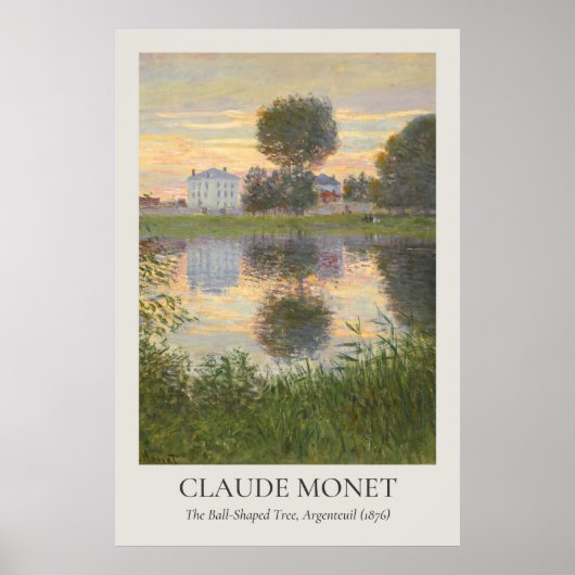 Claude Monet Wall Art 2x3 ratio Poster (Voorkant)