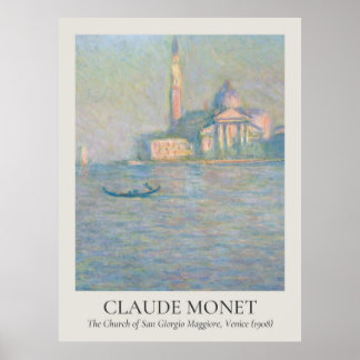Claude Monet Wall Art 3x4 ratio Poster