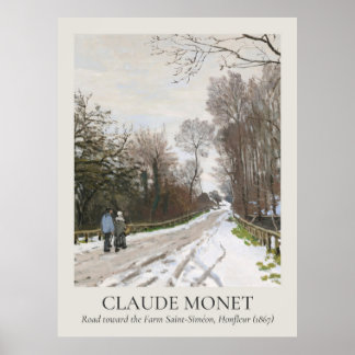 Claude Monet Wall Art 3x4 ratio Poster