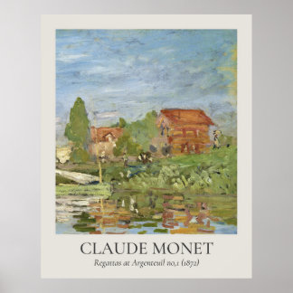 Claude Monet Wall Art 4x5 ratio Poster