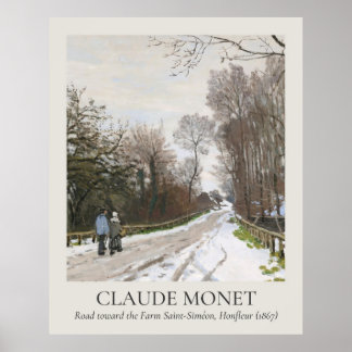Claude Monet Wall Art 4x5 ratio Poster
