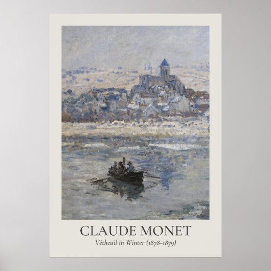 Claude Monet Wall Art ISO-ratio Poster (Voorkant)