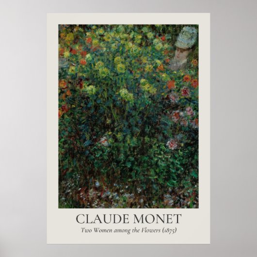 Claude Monet Wall Art ISO-ratio Poster (Voorkant)