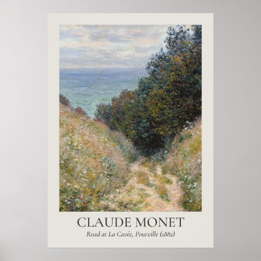 Claude Monet Wall Art ISO-ratio Poster (Voorkant)