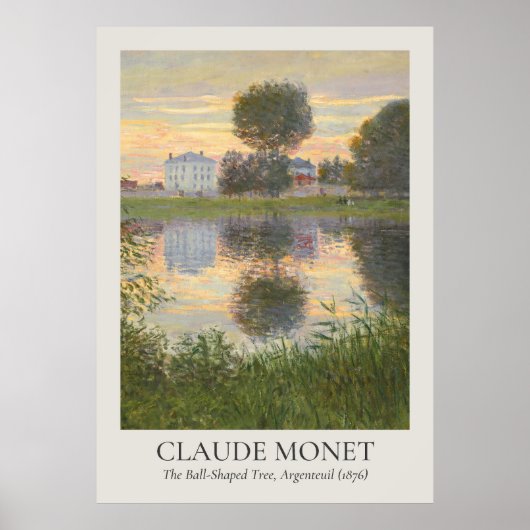Claude Monet Wall Art ISO-ratio Poster (Voorkant)